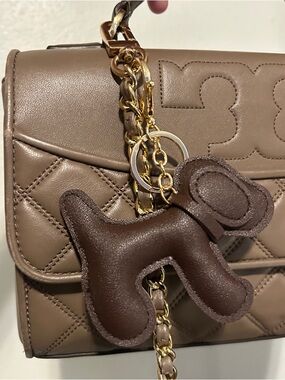 SALE❗️🐶NEW Dog Bag Charm/ Keychain Adorable Puppy Dog  Chocolate Brown